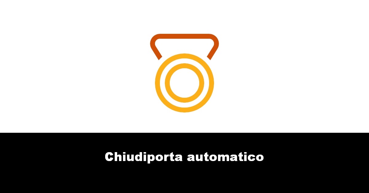 Chiudiporta automatico