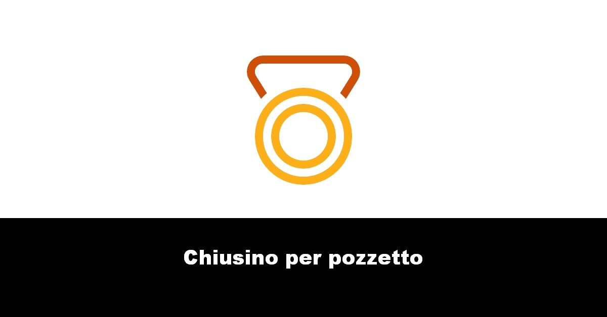 Chiusino per pozzetto