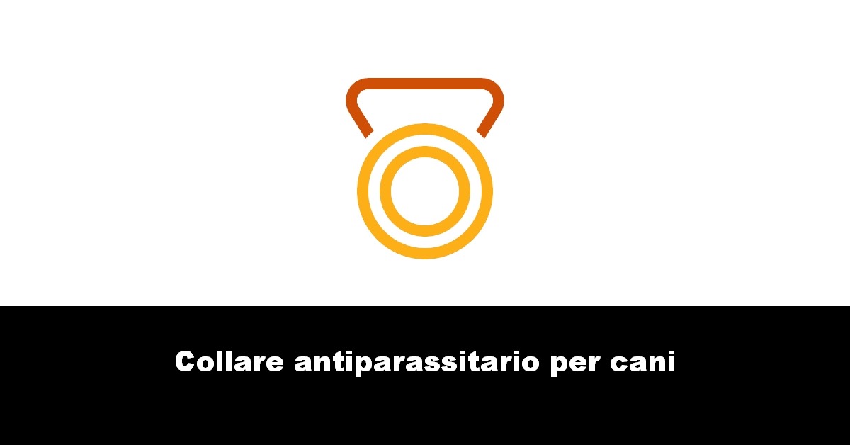 Collare antiparassitario per cani