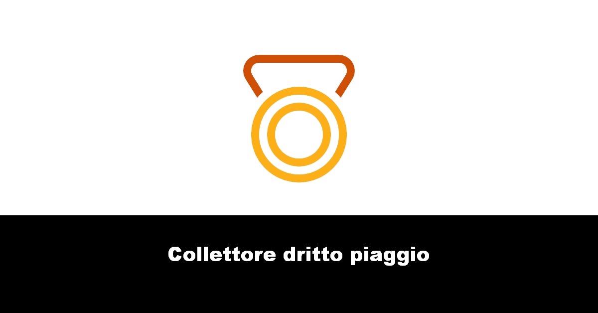 Collettore dritto piaggio