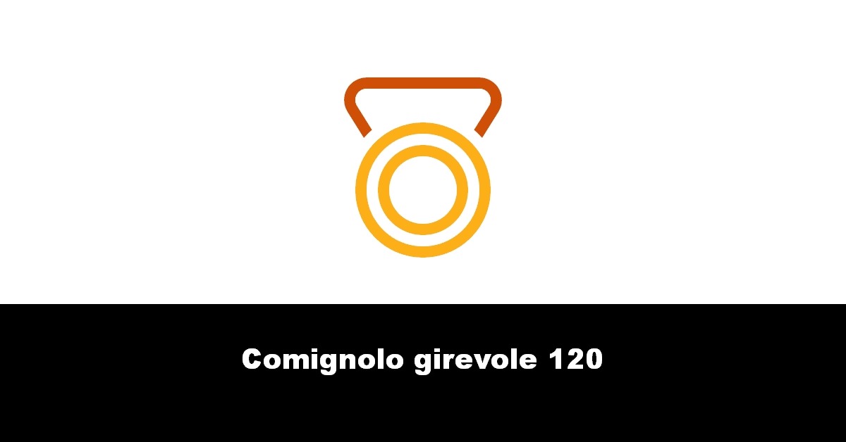 Comignolo girevole 120