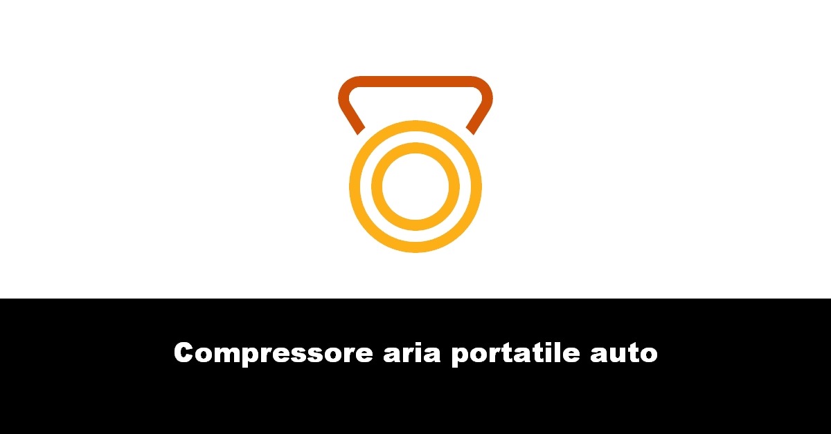 Compressore aria portatile auto