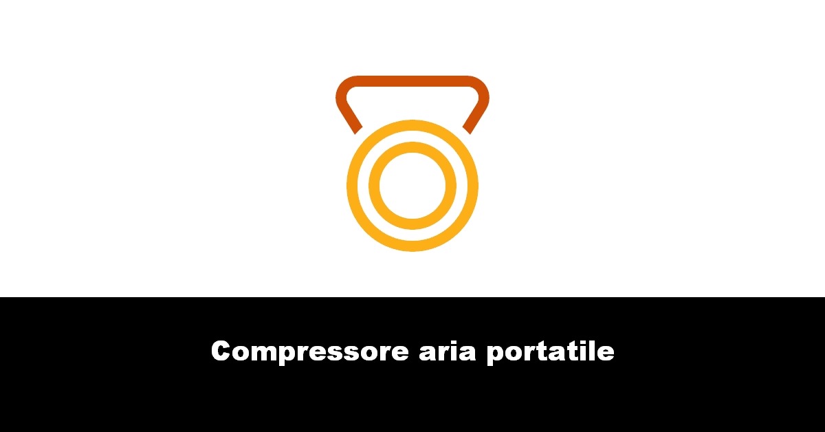 Compressore aria portatile