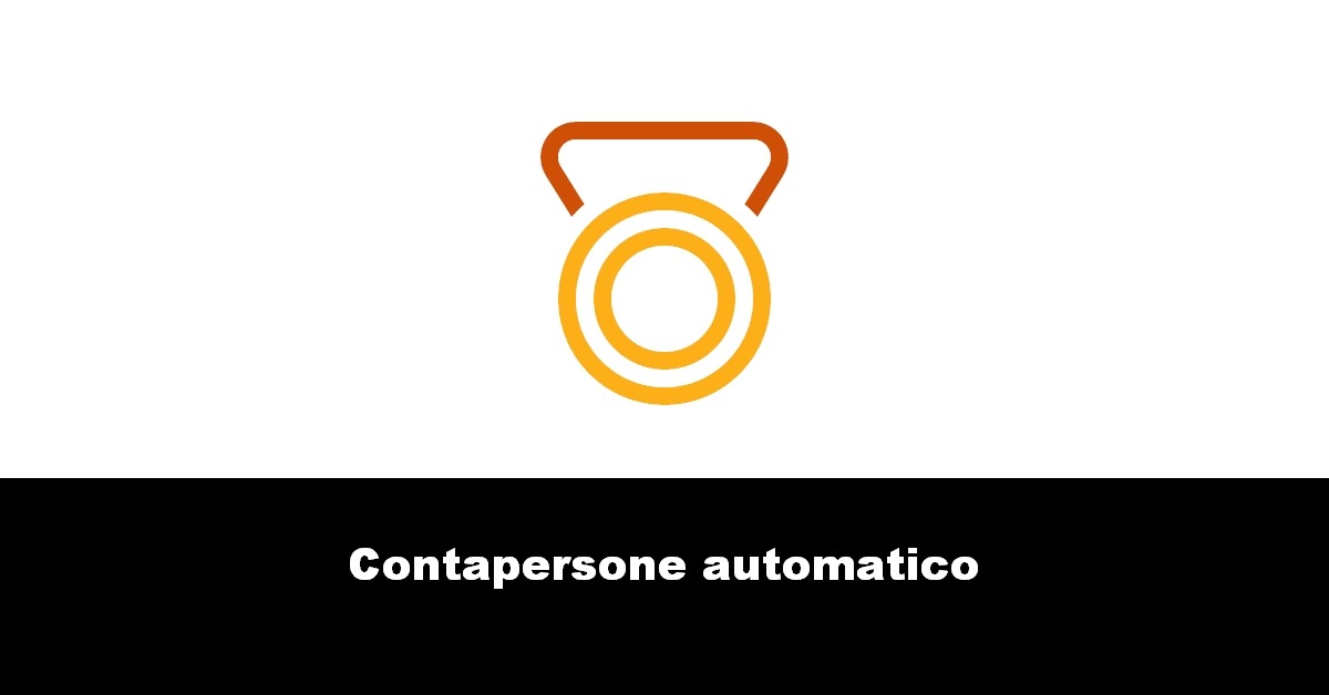 Contapersone automatico