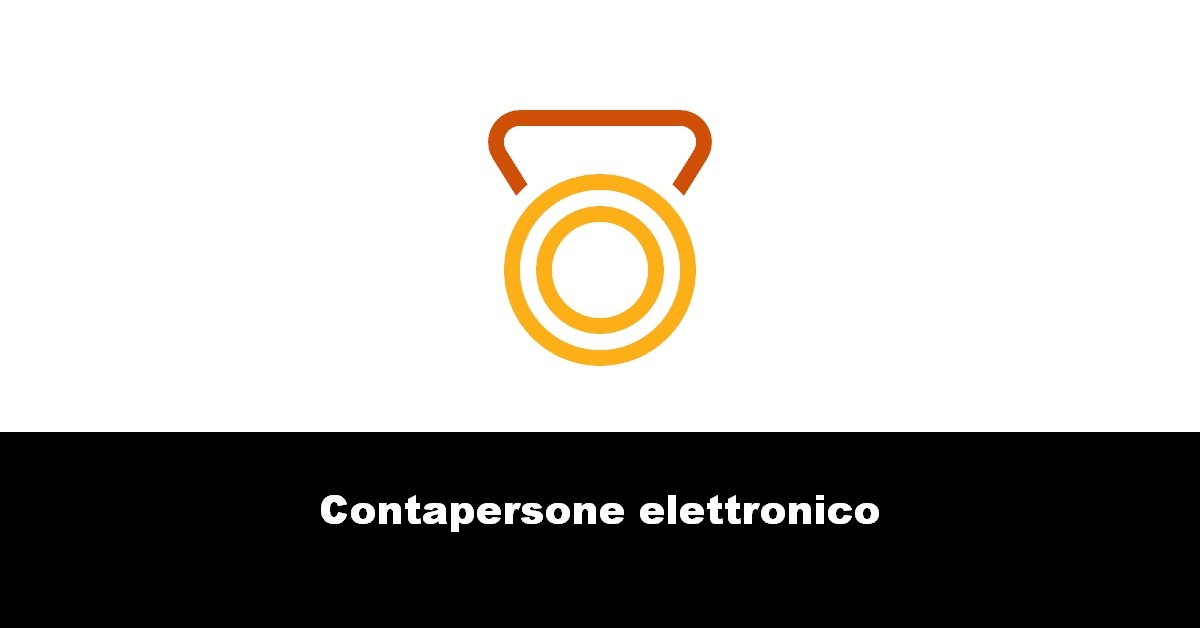 Contapersone elettronico