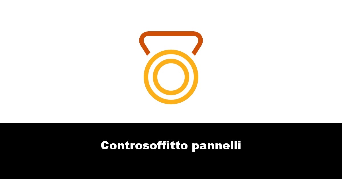 Controsoffitto pannelli