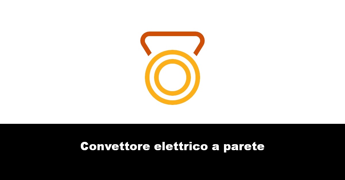 Convettore elettrico a parete