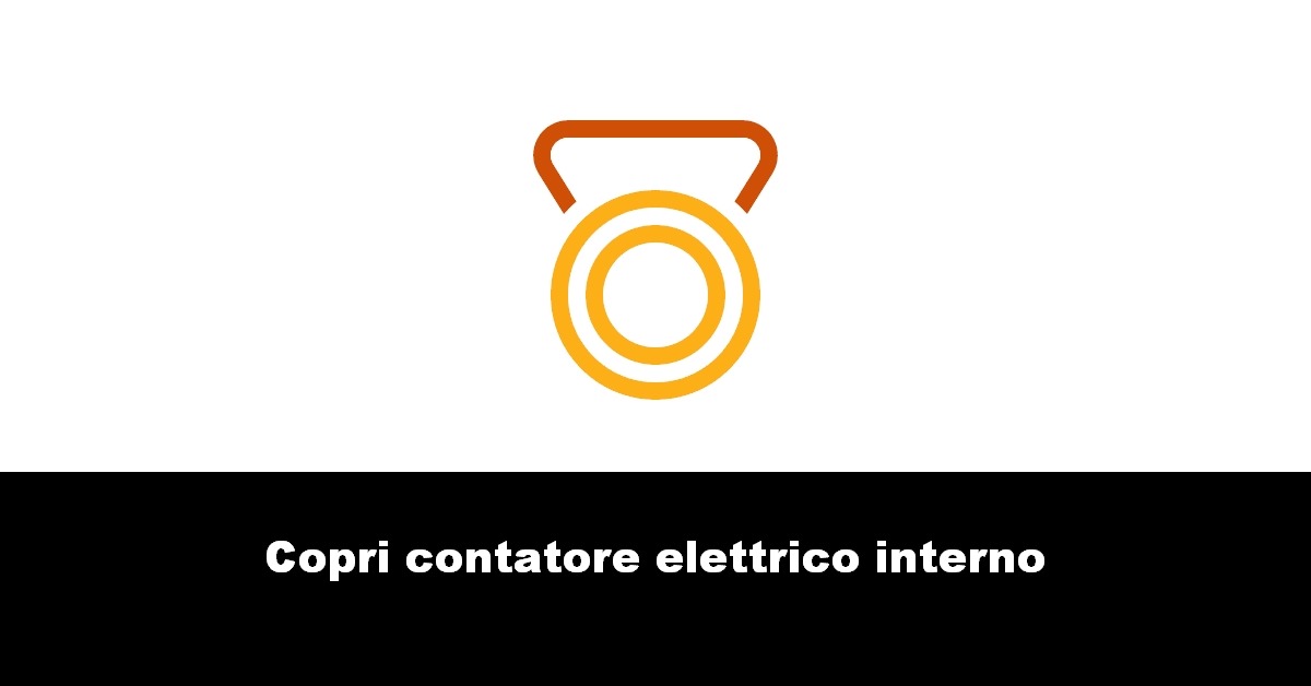 Copri contatore elettrico interno