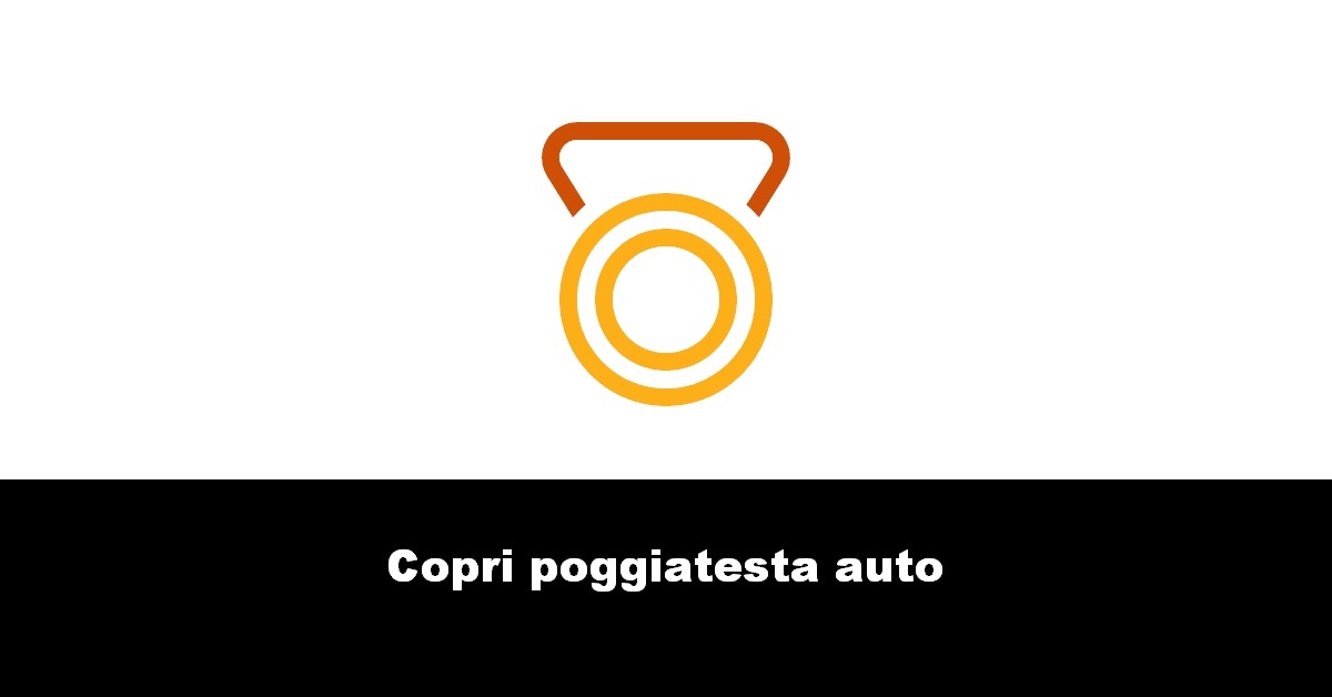 Copri poggiatesta auto