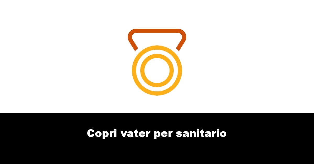 Copri vater per sanitario