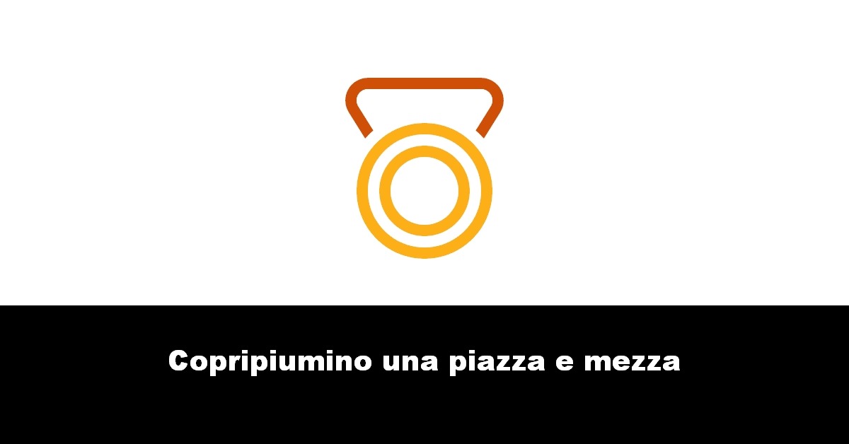 Copripiumino una piazza e mezza