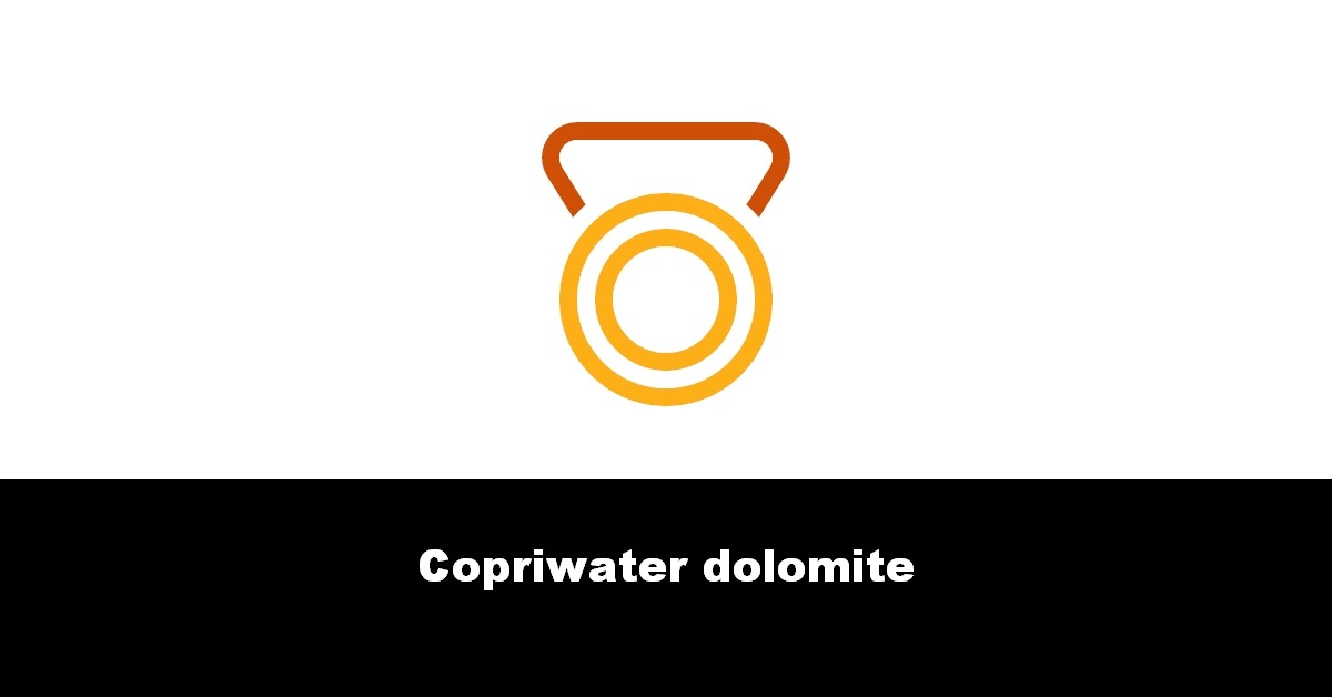 Copriwater dolomite