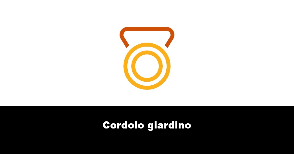 Cordolo giardino