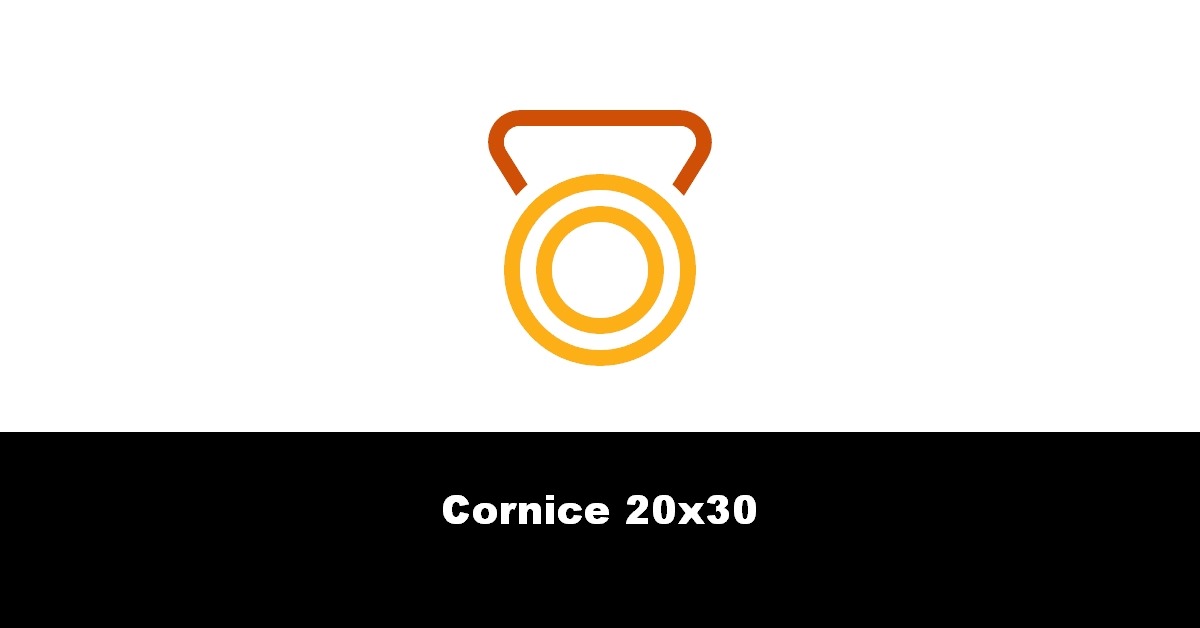 Cornice 20×30