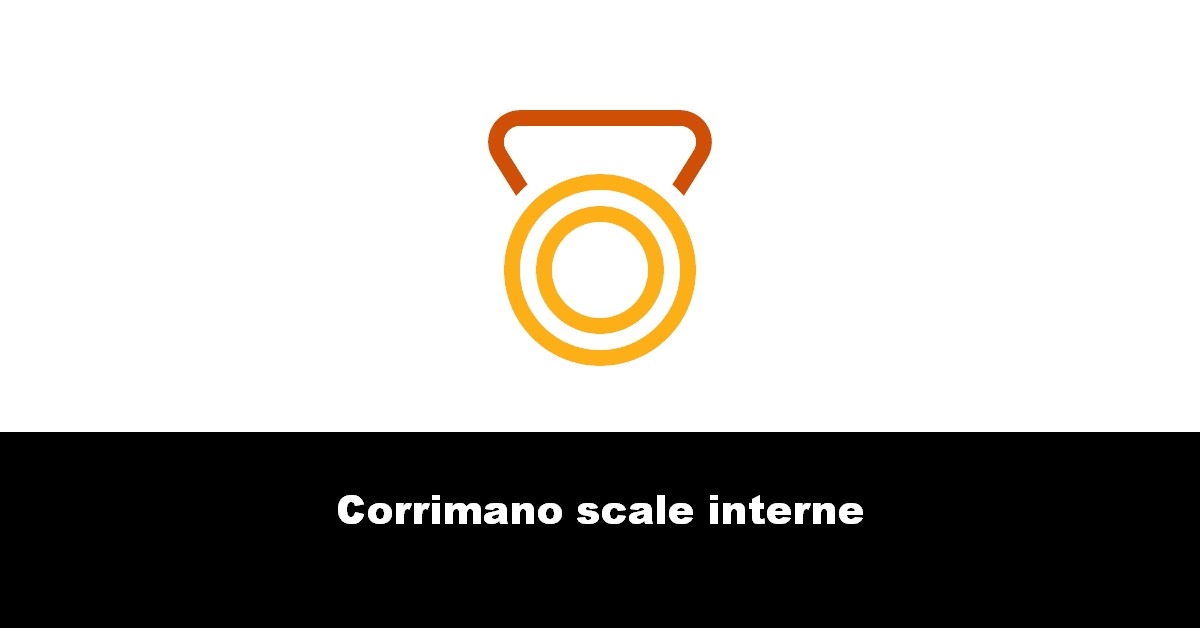 Corrimano scale interne