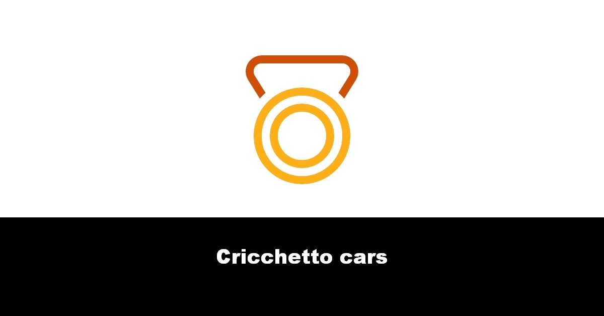 Cricchetto cars