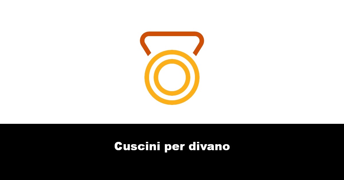 Cuscini per divano