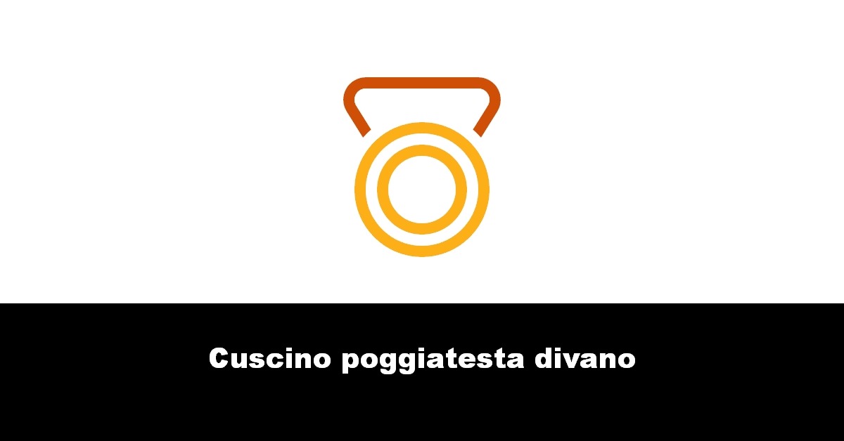 Cuscino poggiatesta divano