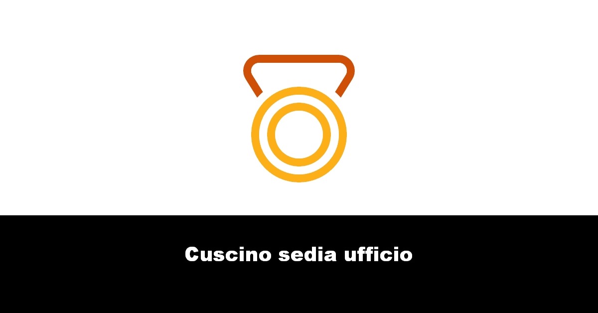 Cuscino sedia ufficio