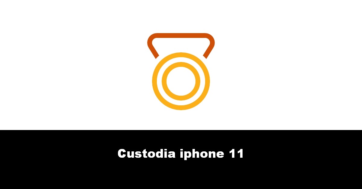 Custodia iphone 11