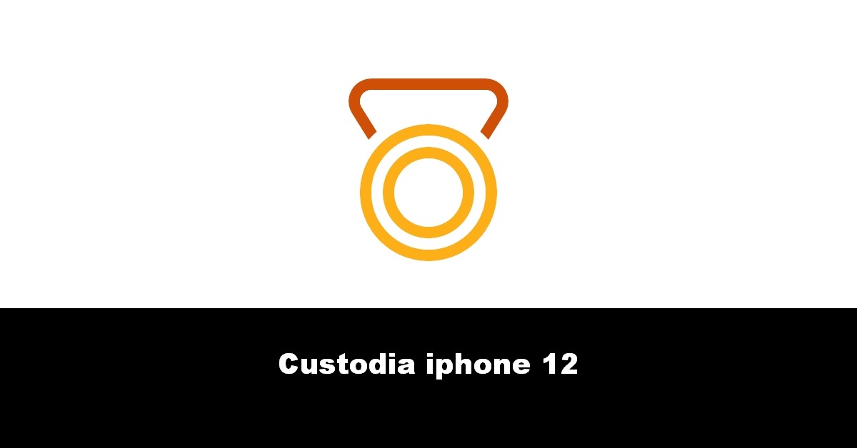 Custodia iphone 12
