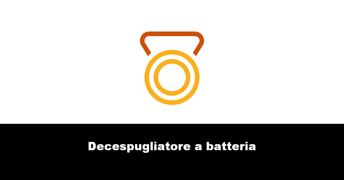 Decespugliatore a batteria