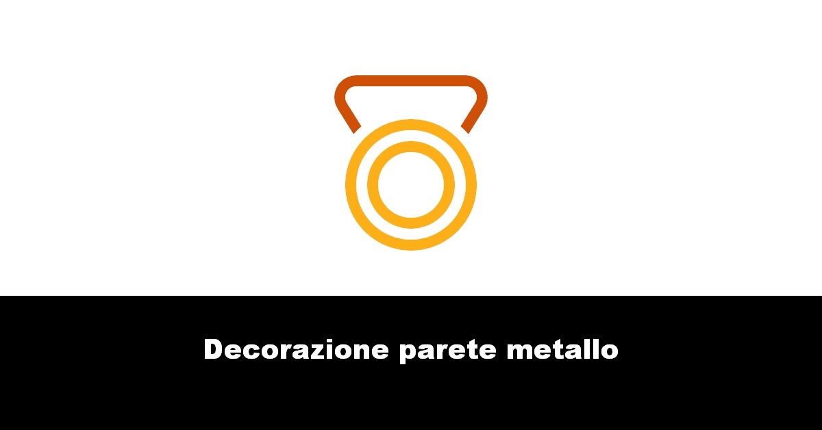 Decorazione parete metallo