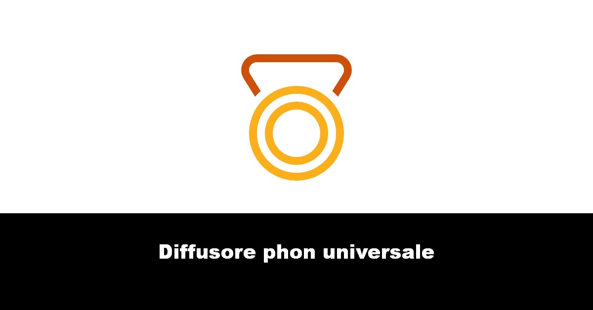 Diffusore phon universale