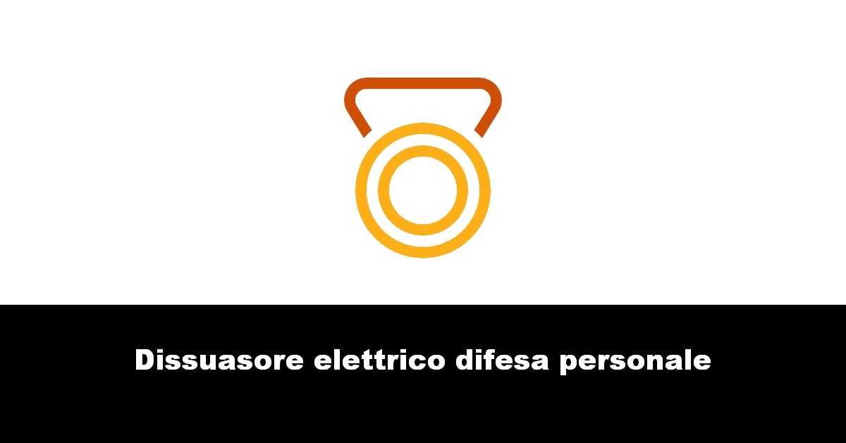 Dissuasore elettrico difesa personale