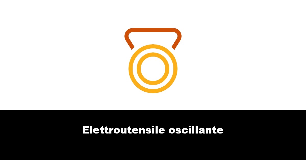 Elettroutensile oscillante