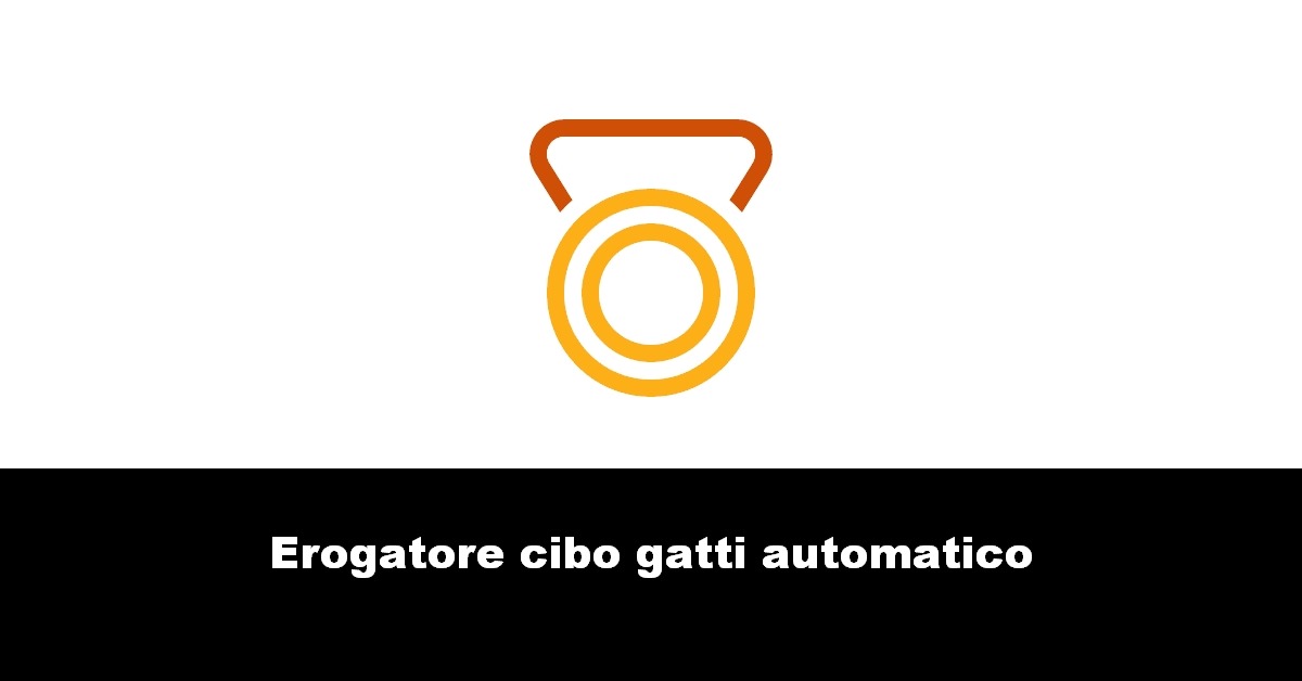 Erogatore cibo gatti automatico