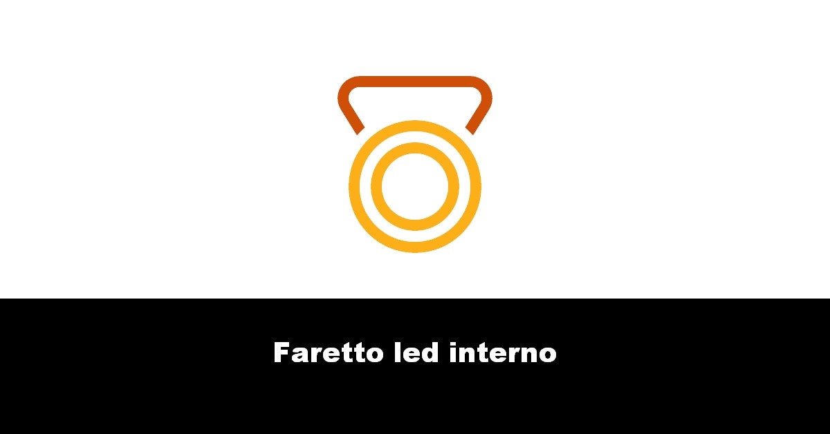 Faretto led interno