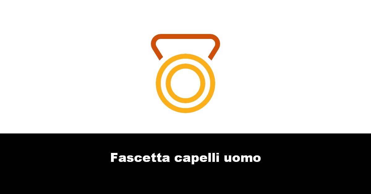 Fascetta capelli uomo