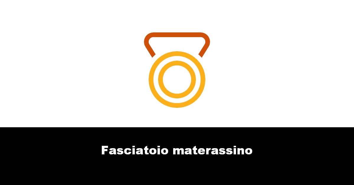 Fasciatoio materassino