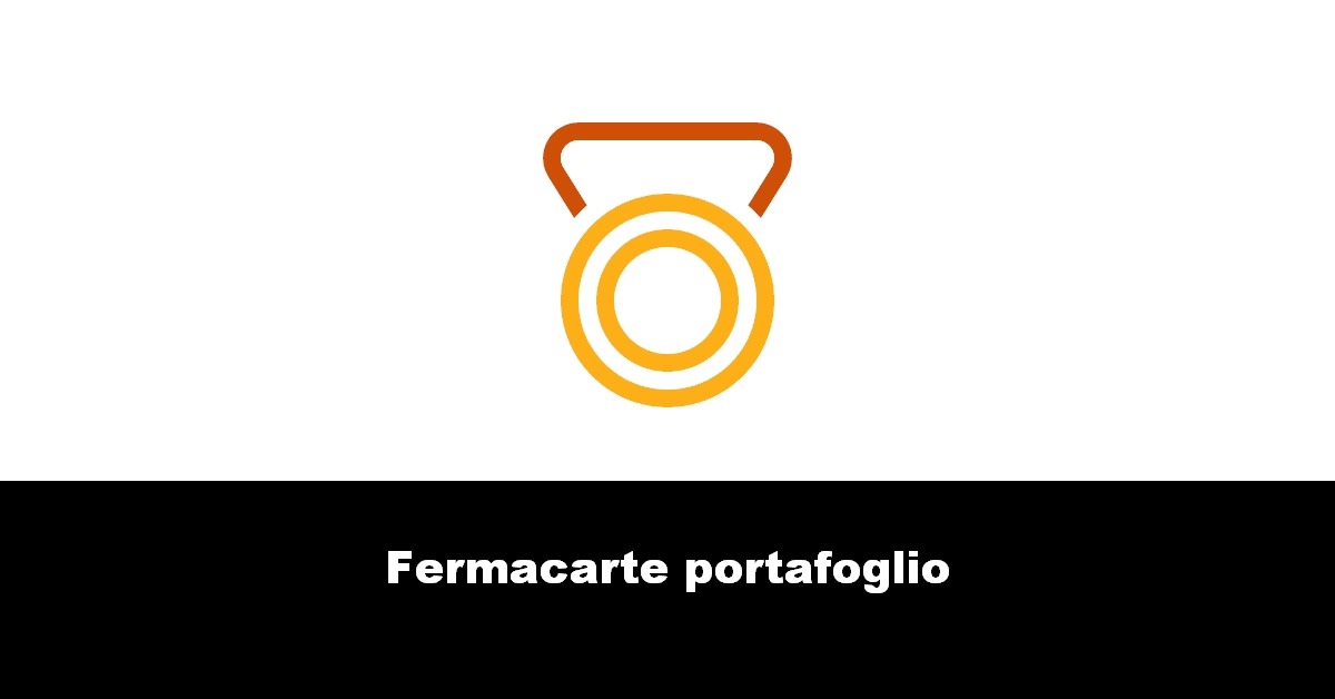 Fermacarte portafoglio