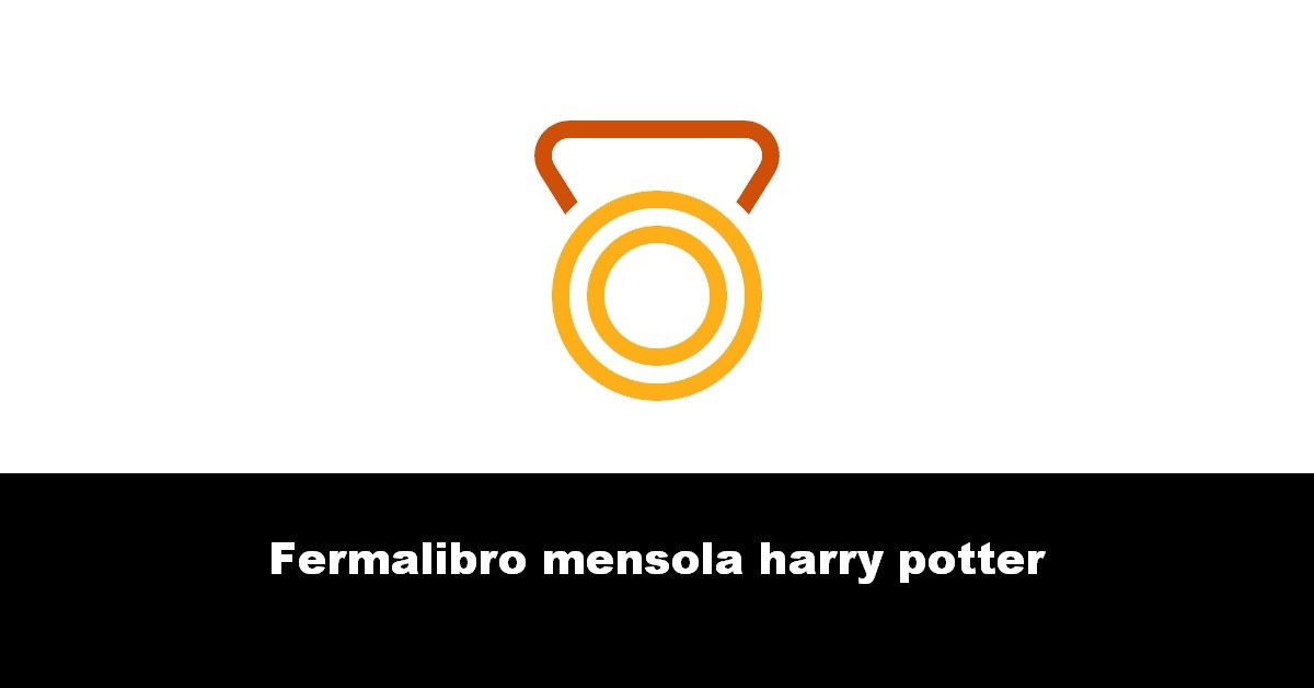 Fermalibro mensola harry potter