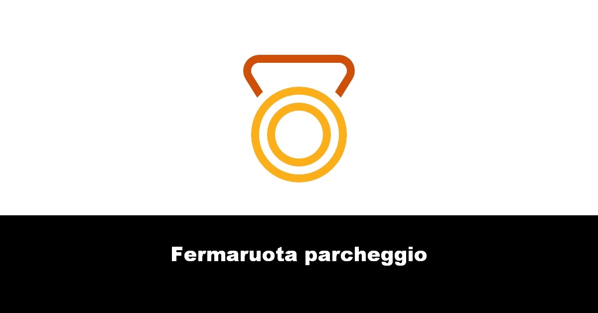 Fermaruota parcheggio