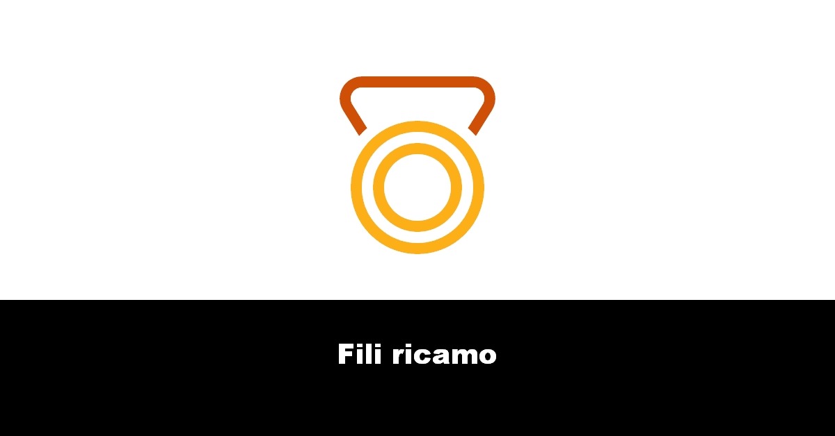 Fili ricamo