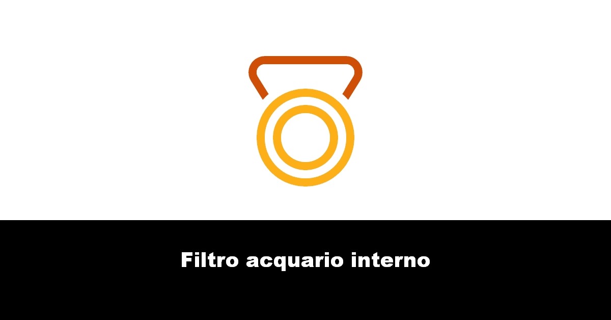 Filtro acquario interno