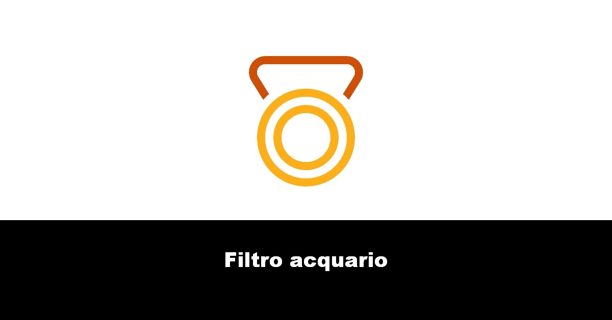 Filtro acquario