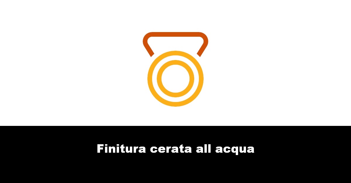 Finitura cerata all acqua