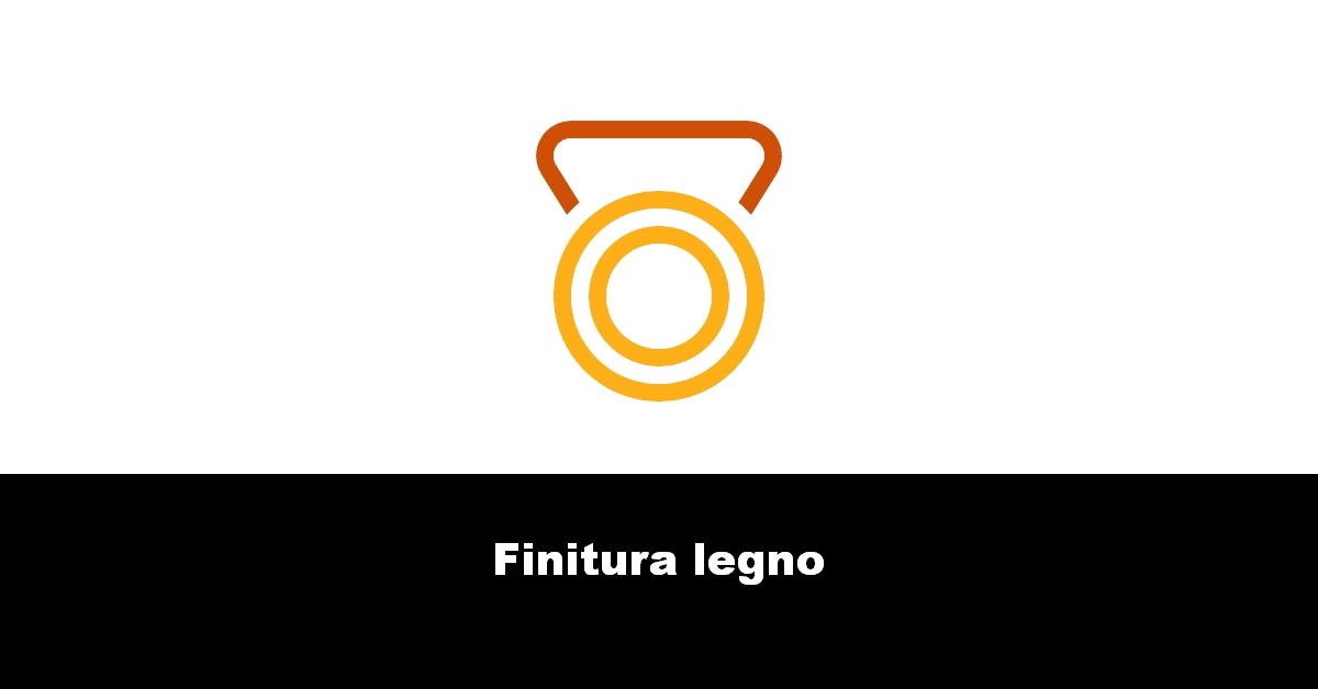 Finitura legno