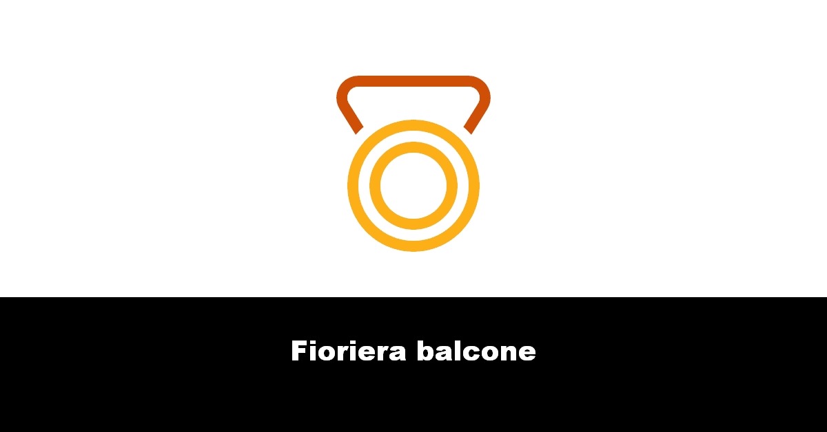 Fioriera balcone