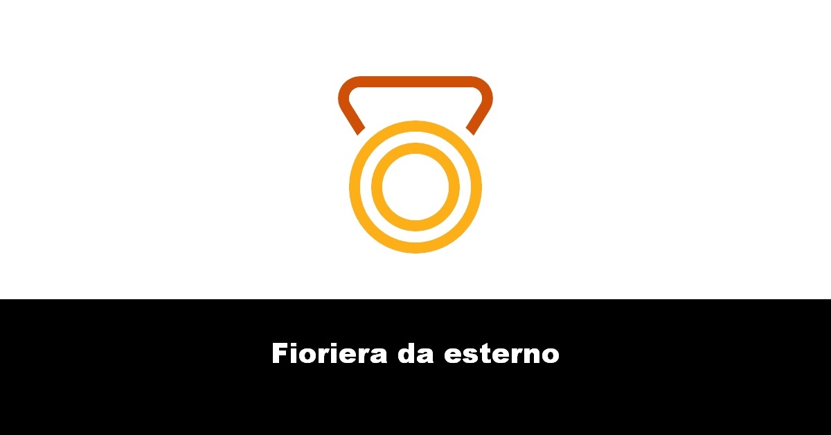 Fioriera da esterno