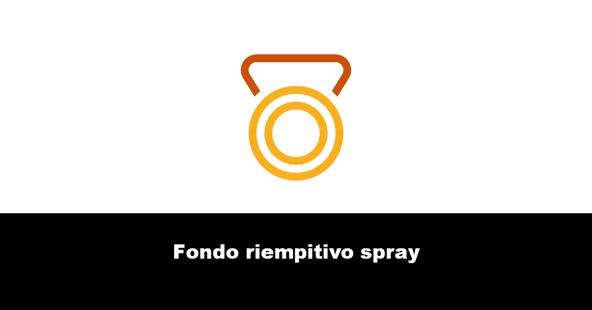 Fondo riempitivo spray