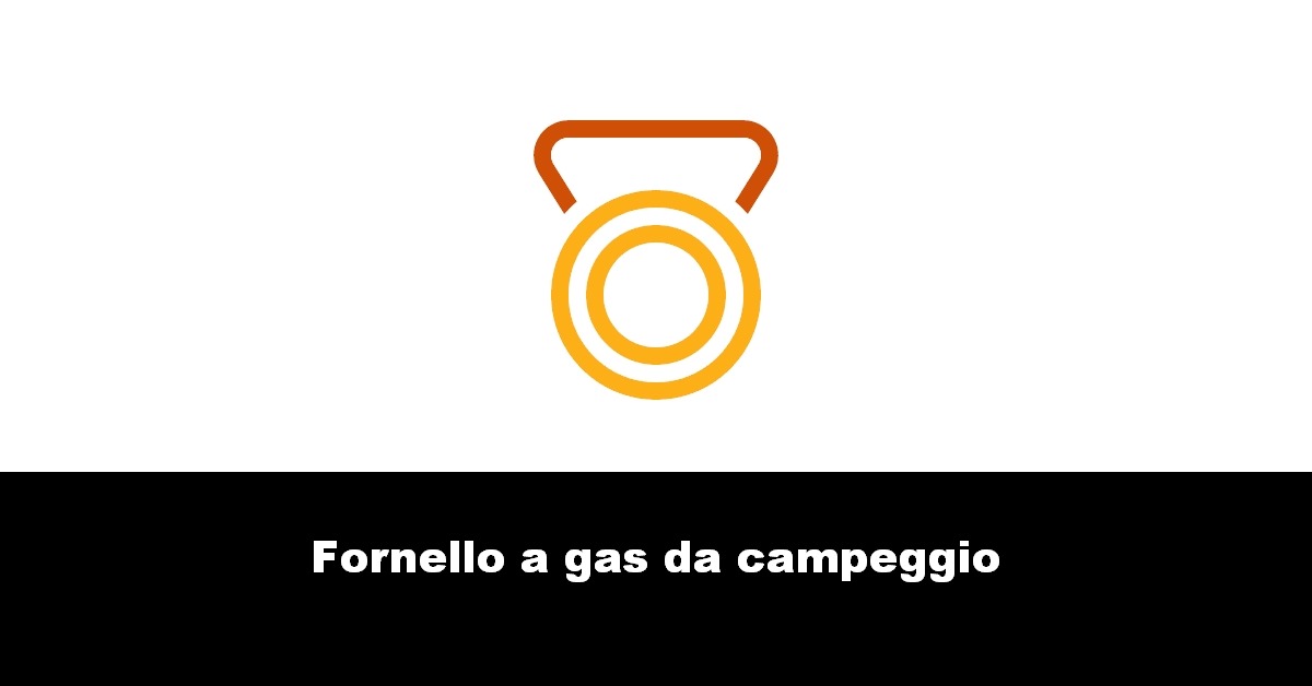 Fornello a gas da campeggio