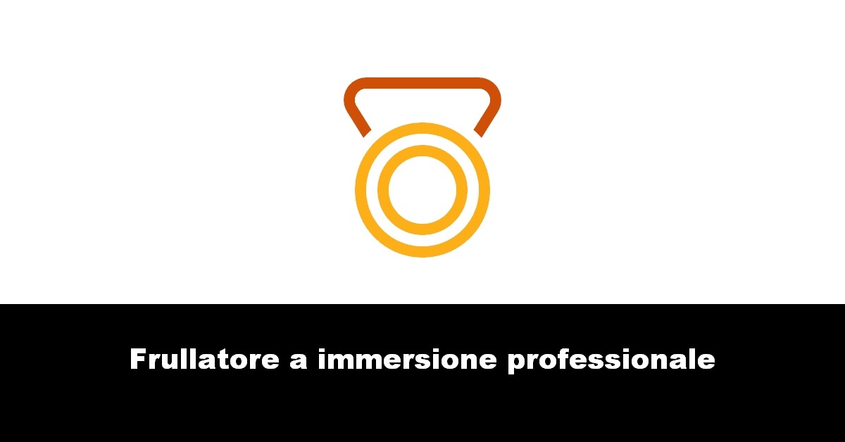 Frullatore a immersione professionale