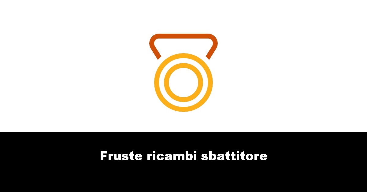 Fruste ricambi sbattitore