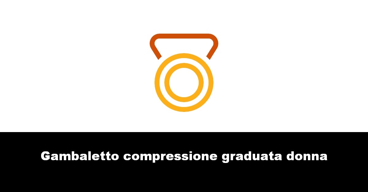 Gambaletto compressione graduata donna