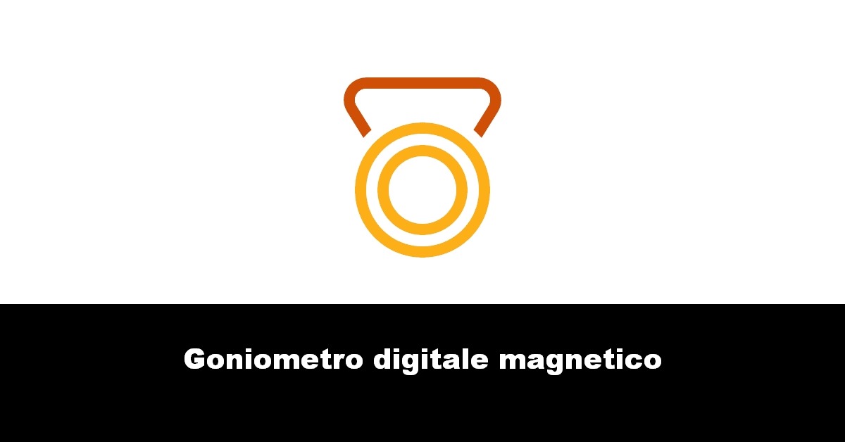 Goniometro digitale magnetico